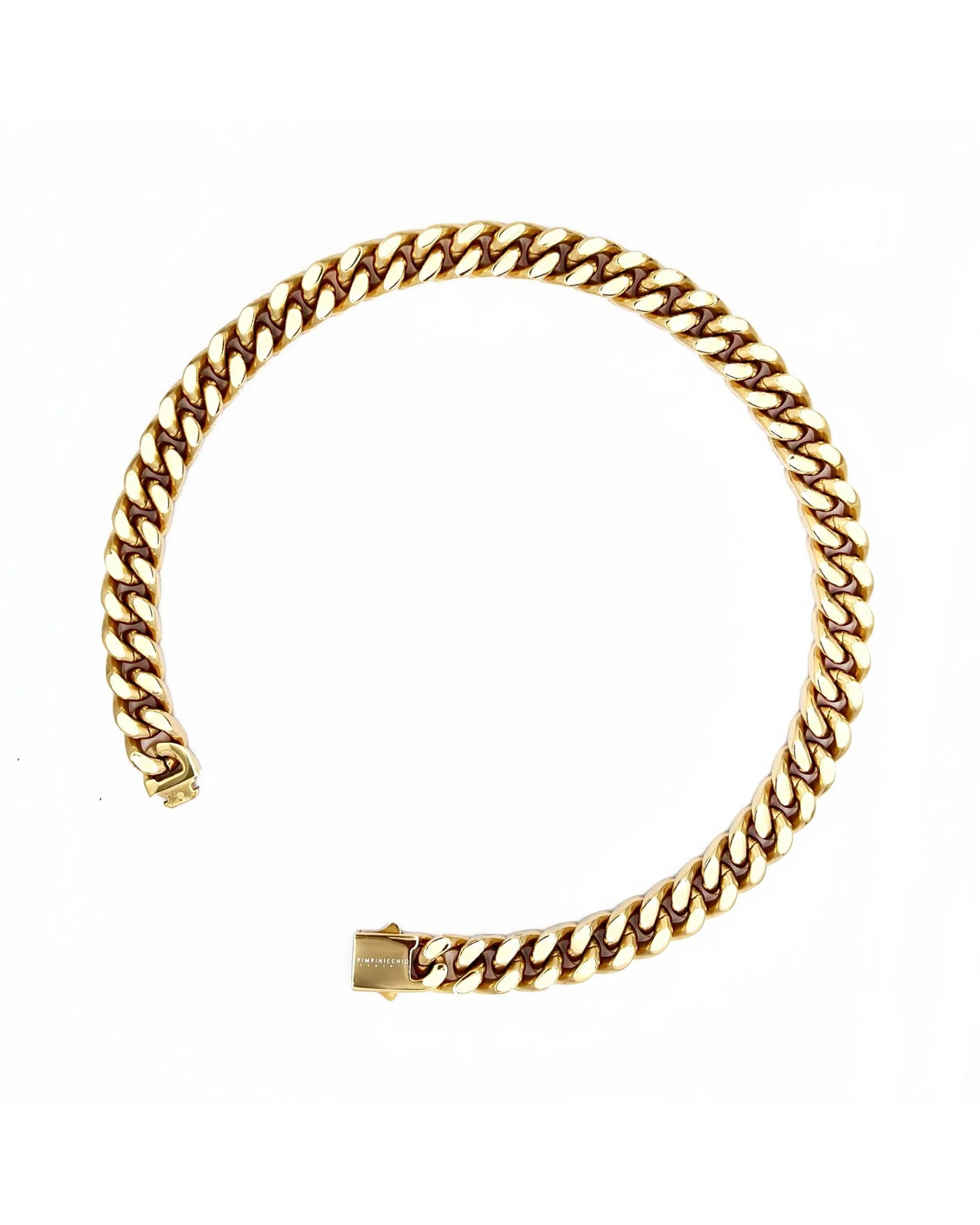 10th Ave Gold Curb Chain Necklace